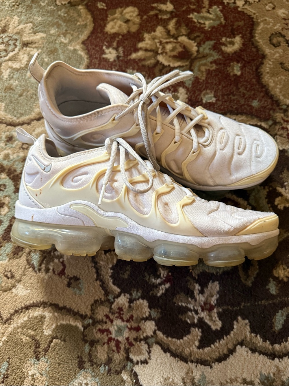 Nike Air VaporMax Plus White Men’s Size 9.5 Sneakers 924453-100